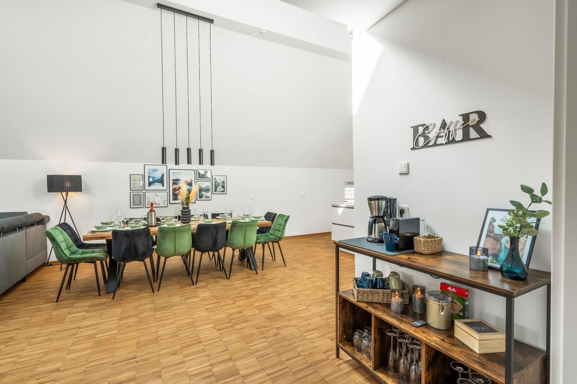 Appartement Dnd Design Loft I 170Qm I Parken I Balkon I Workstation I Netflix I Kaffee I Waschmaschine I Trockner I Xbox I Ausblick à Wurtzbourg Extérieur photo