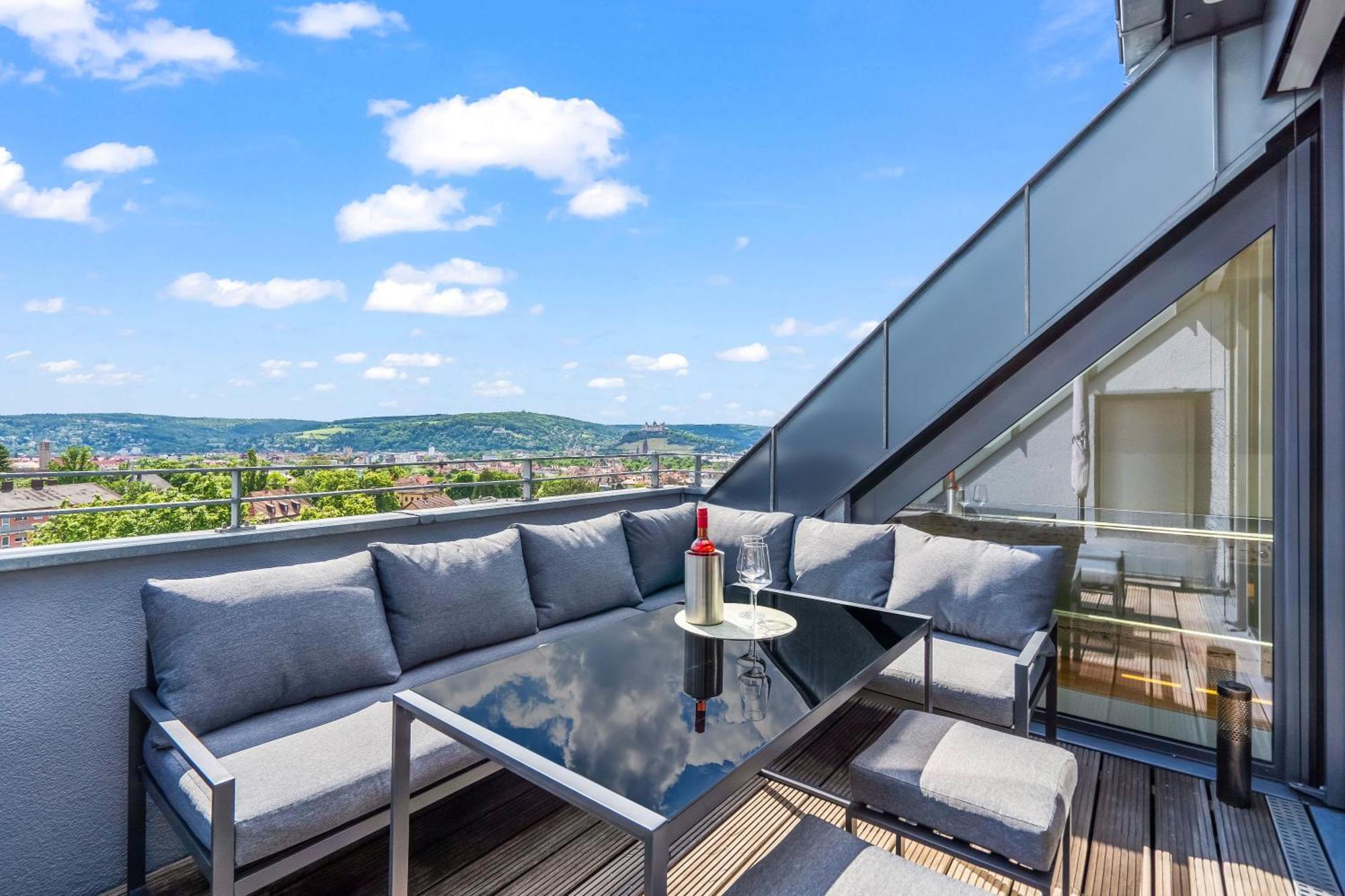 Appartement Dnd Design Loft I 170Qm I Parken I Balkon I Workstation I Netflix I Kaffee I Waschmaschine I Trockner I Xbox I Ausblick à Wurtzbourg Extérieur photo